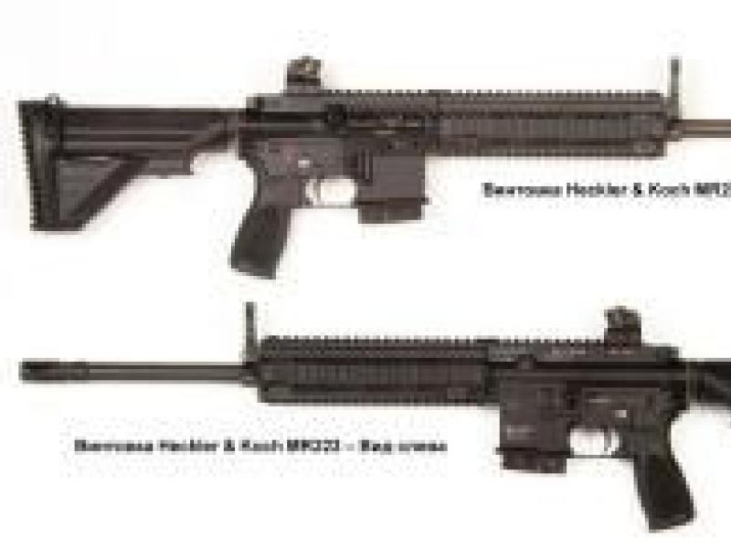 Heckler & Koch HK433: Uusi modulaarinen rynnäkkökivääri Heckler & Koch Pistols